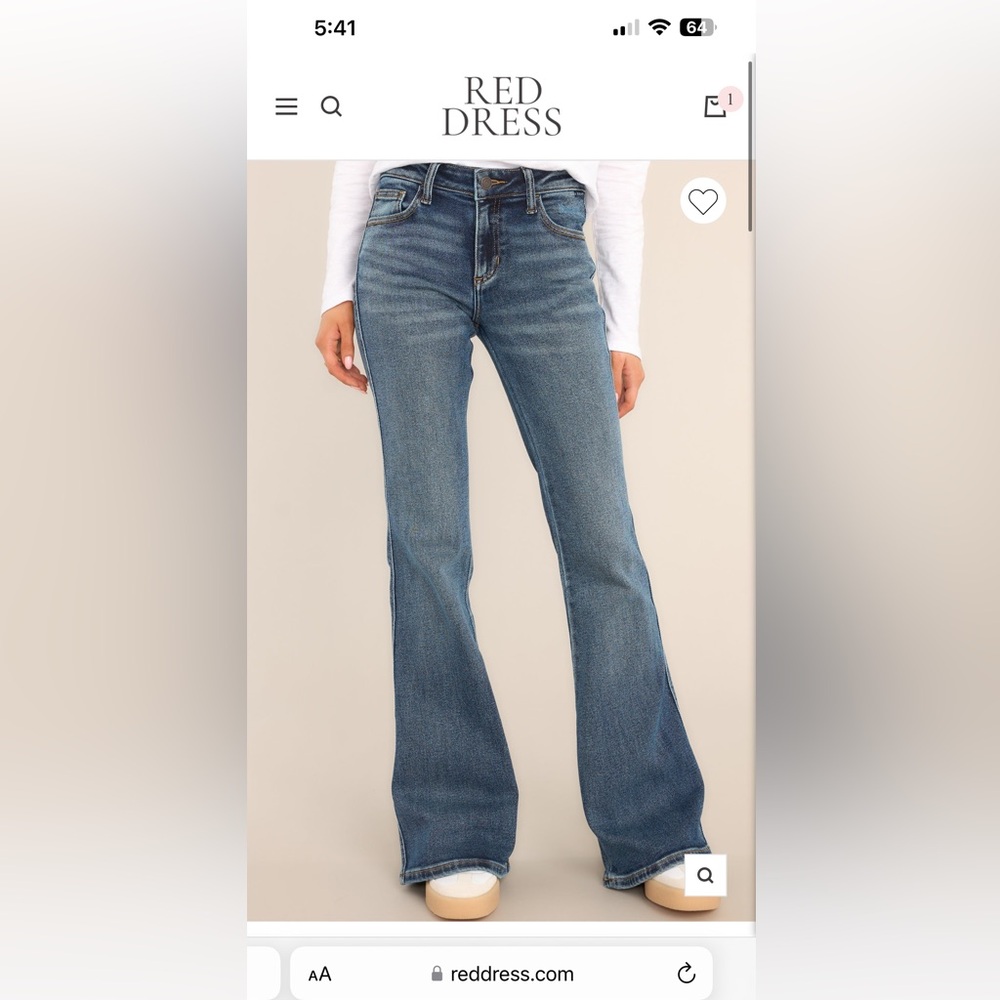 Red Dress Jeans